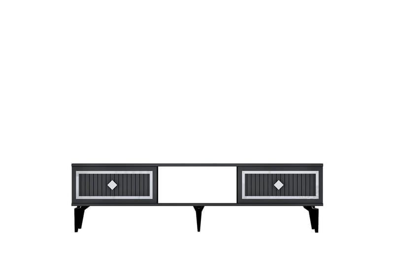 Sivaji Tv-bänk 150 cm - Silver/Antracit - Möbler - Vardagsrum - Tv-möbler & mediamöbler - Tv-bänkar
