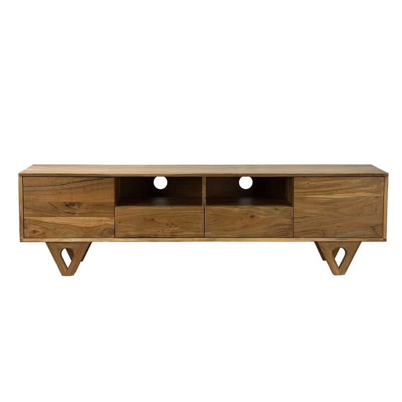 Sorric TV-bänk 160 cm - Varm ljusbrun - Möbler - Vardagsrum - Tv-möbler & mediamöbler - Tv-bänkar