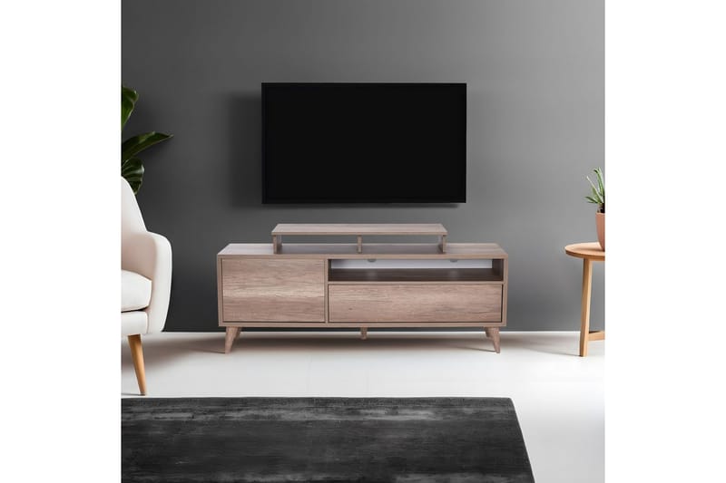 Sosan Tv-bänk 150 cm - Beige - Möbler - Vardagsrum - Tv-möbler & mediamöbler - Tv-bänkar