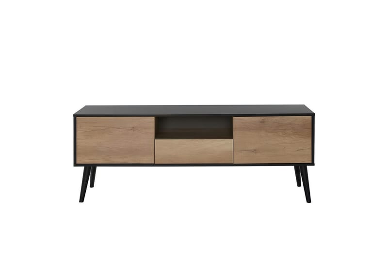 Sosan Tv-bänk 160 cm - Taupe/Svart - Möbler - Vardagsrum - Tv-möbler & mediamöbler - Tv-bänkar
