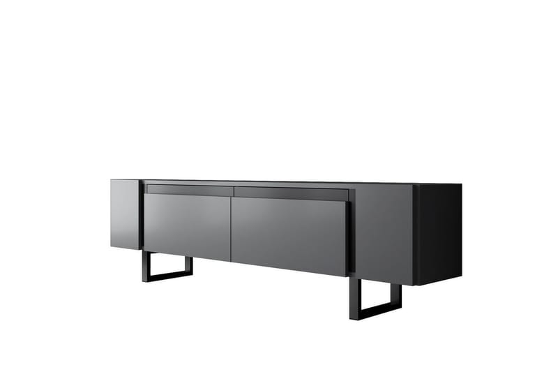 Sozi Tv-bänk 180 cm - Svart/Antracit - Möbler - Vardagsrum - Tv-möbler & mediamöbler - Tv-bänkar