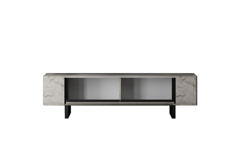 Sozi Tv-bänk 180 cm - Svart/Grå - Möbler - Vardagsrum - Tv-möbler & mediamöbler - Tv-bänkar