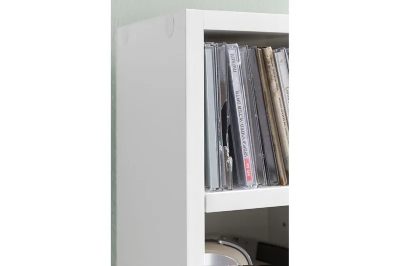 Stående hylla Wohnling Melaminbelagd spånskiva bokförvaring modern - Förvaring - Hyllor - Bokhylla