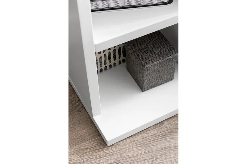 Stående hylla Wohnling Melaminbelagd spånskiva bokförvaring modern - Förvaring - Hyllor - Bokhylla