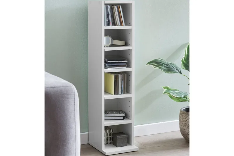 Stående hylla Wohnling Melaminbelagd spånskiva bokförvaring modern - Förvaring - Hyllor - Bokhylla