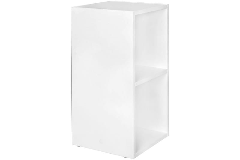 Stående hylla Wohnling melaminbelagd spånskiva med förvaringsutrymme, modern stil Vit - Vit - Förvaring - Köksförvaring - Kökshylla