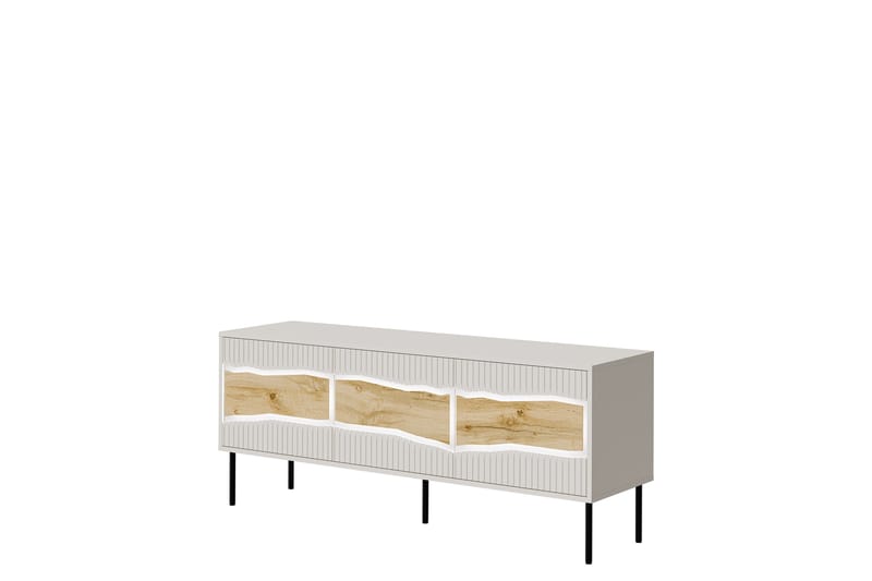 Stintino Tv-bänk 144x40 cm - Beige/Brun - Möbler - Vardagsrum - Tv-möbler & mediamöbler - Tv-bänkar