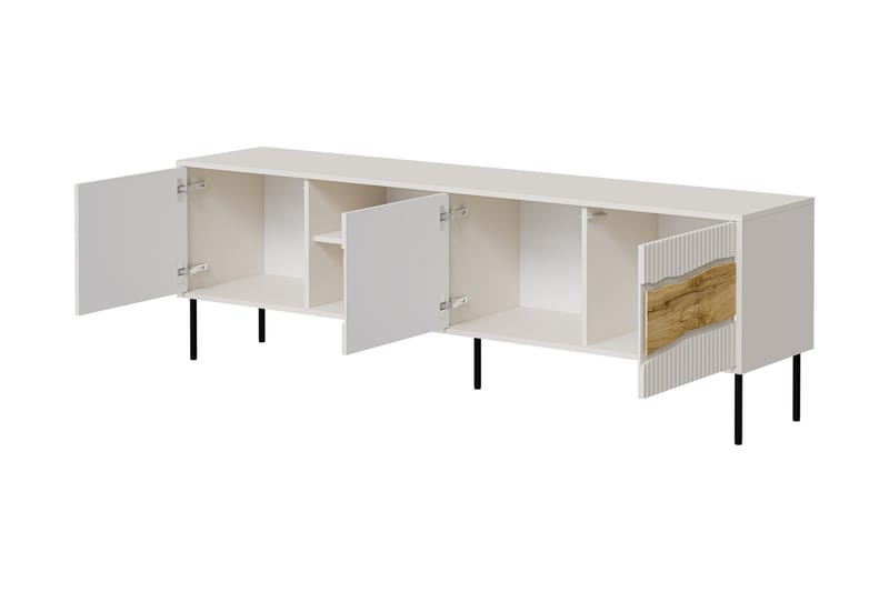 Stintino Tv-bänk 190x40 cm - Svart/Brun - Möbler - Vardagsrum - Tv-möbler & mediamöbler - Tv-bänkar