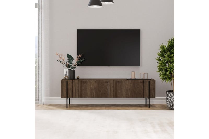 Stira Tv-bänk 160 cm - Natural - Möbler - Vardagsrum - Tv-möbler & mediamöbler - Tv-bänkar