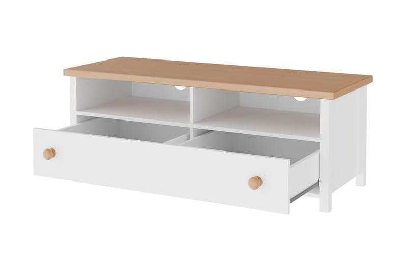 Storys Tv-bänk 120x42 cm - Vit - Möbler - Vardagsrum - Tv-möbler & mediamöbler - Tv-bänkar