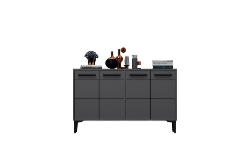 STRIA Tv-bänk 120 cm Antracit - Möbler - Vardagsrum - Tv-möbler & mediamöbler - Tv-bänkar