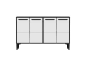 STRIA Tv-bänk 120 cm Antracit/Vit