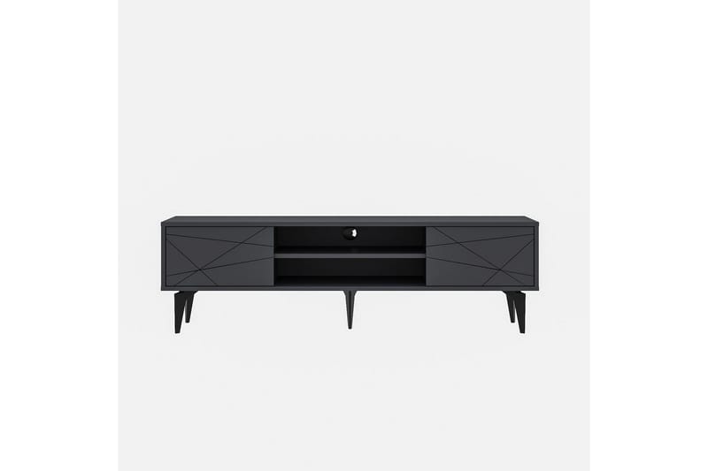 Sudama Tv-bänk 160 cm - Antracit - Möbler - Vardagsrum - Tv-möbler & mediamöbler - Tv-bänkar