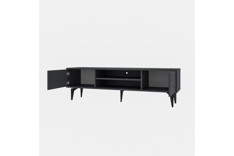 Sudama Tv-bänk 160 cm - Antracit - Möbler - Vardagsrum - Tv-möbler & mediamöbler - Tv-bänkar