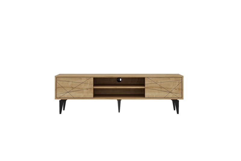 Sudama Tv-bänk 160 cm - Mediumfärgat trä - Möbler - Vardagsrum - Tv-möbler & mediamöbler - Tv-bänkar
