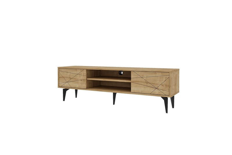 Sudama Tv-bänk 160 cm - Mediumfärgat trä - Möbler - Vardagsrum - Tv-möbler & mediamöbler - Tv-bänkar