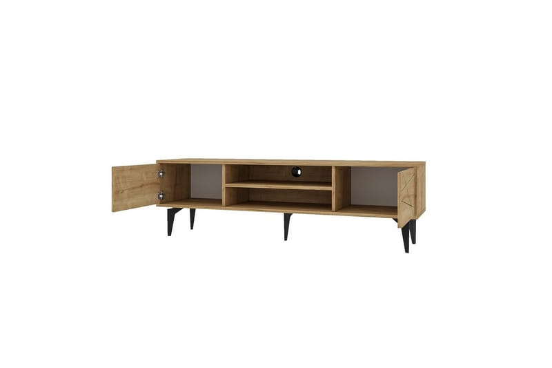 Sudama Tv-bänk 160 cm - Mediumfärgat trä - Möbler - Vardagsrum - Tv-möbler & mediamöbler - Tv-bänkar
