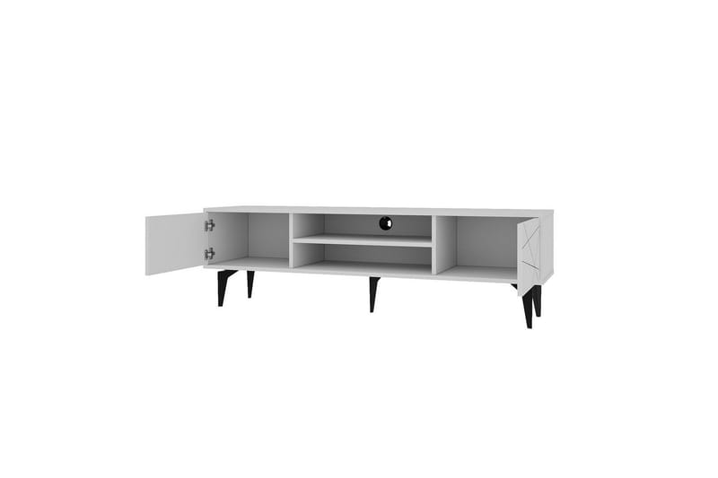 Sudama Tv-bänk 160 cm - Vit - Möbler - Vardagsrum - Tv-möbler & mediamöbler - Tv-bänkar