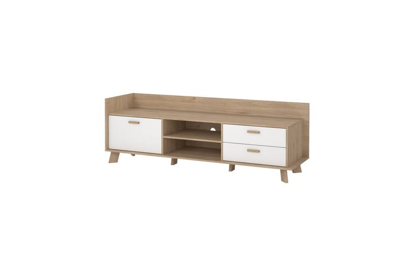 Sumita Tv-bänk 182 cm - Vit/Natur - Möbler - Vardagsrum - Tv-möbler & mediamöbler - Tv-bänkar