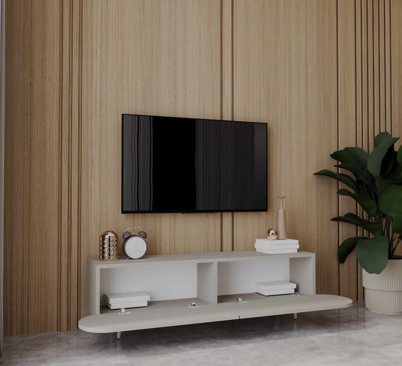 Svelor TV-bänk 140x49x30 cm - Sandstone - Möbler - Vardagsrum - Tv-möbler & mediamöbler - Tv-bänkar