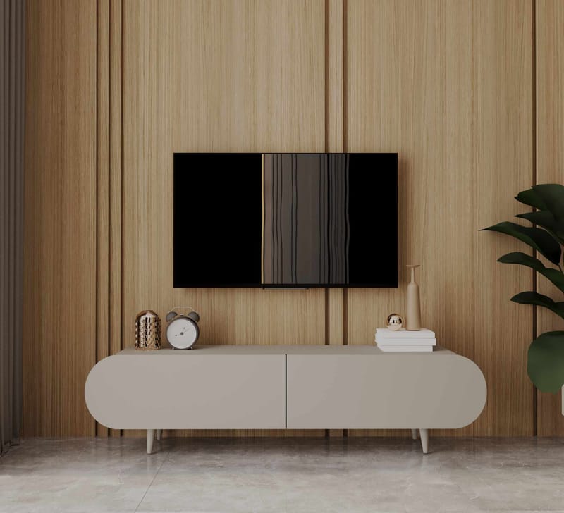 Svelor TV-bänk 140x49x30 cm - Sandstone - Möbler - Vardagsrum - Tv-möbler & mediamöbler - Tv-bänkar