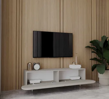 Svelor TV-bänk 160x49x30 cm - Sandstone - Möbler - Vardagsrum - Tv-möbler & mediamöbler - Tv-bänkar