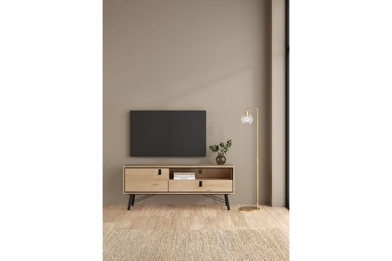Tadami Tv-bänk 150 cm - Natur - Möbler - Vardagsrum - Tv-möbler & mediamöbler - Tv-bänkar
