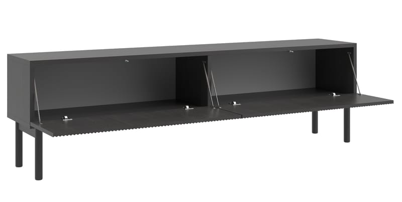 Takayo Tv-bänk 176 cm - Svart - Möbler - Vardagsrum - Tv-möbler & mediamöbler - Tv-bänkar