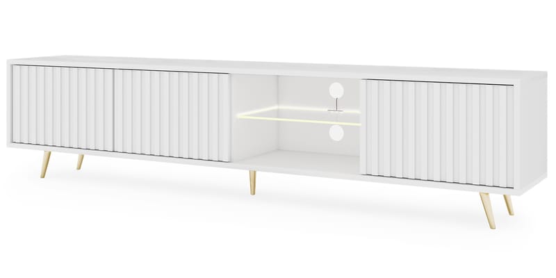 Tapas Tv-bänk 135 cm - Vit - Möbler - Vardagsrum - Tv-möbler & mediamöbler - Tv-bänkar