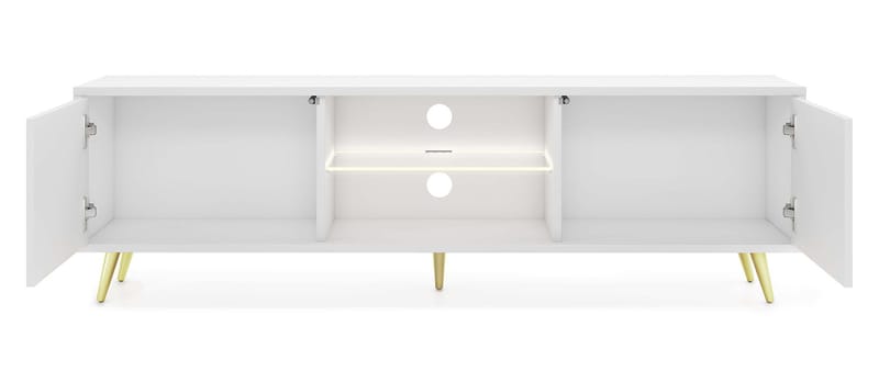 Tapas Tv-bänk 135 cm - Vit - Möbler - Vardagsrum - Tv-möbler & mediamöbler - Tv-bänkar