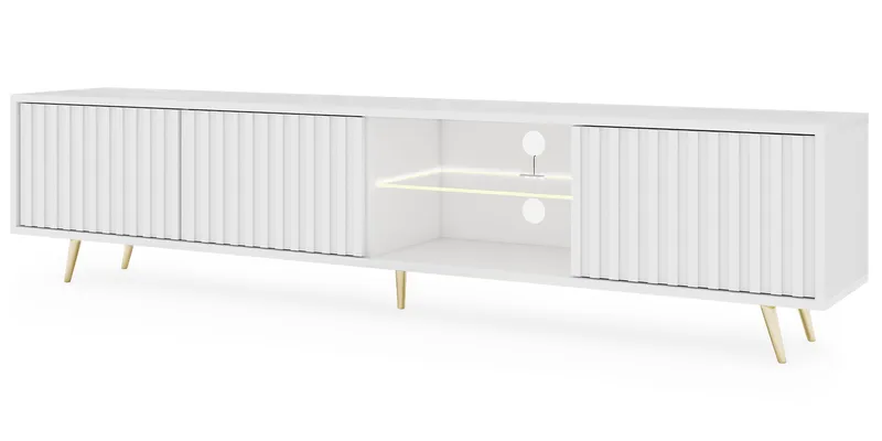 Tapas Tv-bänk 175 cm, Vit