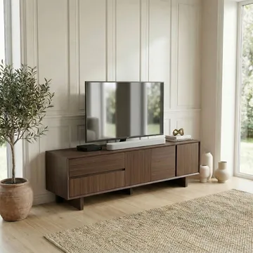 Tavon TV-bänk 180x55x45 cm - Milano-valnöt - Möbler - Vardagsrum - Tv-möbler & mediamöbler - Tv-bänkar