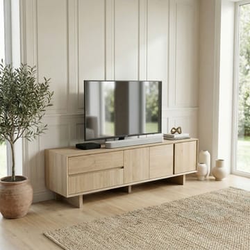 Tavon TV-bänk 180x55x45 cm - Naturlig ek - Möbler - Vardagsrum - Tv-möbler & mediamöbler - Tv-bänkar