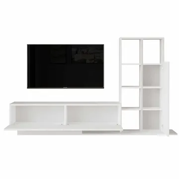 Tavren TV-bänk 201,2x123,6x29,5 cm - Vit - Möbler - Vardagsrum - Tv-möbler & mediamöbler - Tv-bänkar