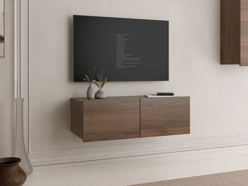 Tessan Tv-bänk 100 cm - brun - Möbler - Vardagsrum - Tv-möbler & mediamöbler - Tv-bänkar