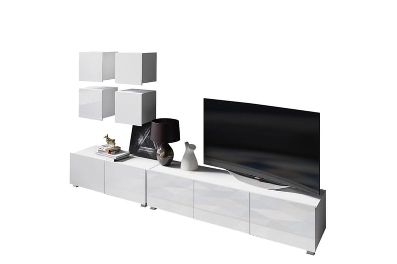 Tessan Tv-möbelset - Vit - Möbler - Vardagsrum - Tv-möbler & mediamöbler - Tv-möbelset