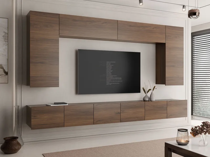 Tessan Tv väggenhet - brun - Möbler - Vardagsrum - Tv-möbler & mediamöbler - Tv-möbelset