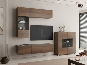 Tessan Tv väggenhet - brun - Möbler - Vardagsrum - Tv-möbler & mediamöbler - Tv-möbelset