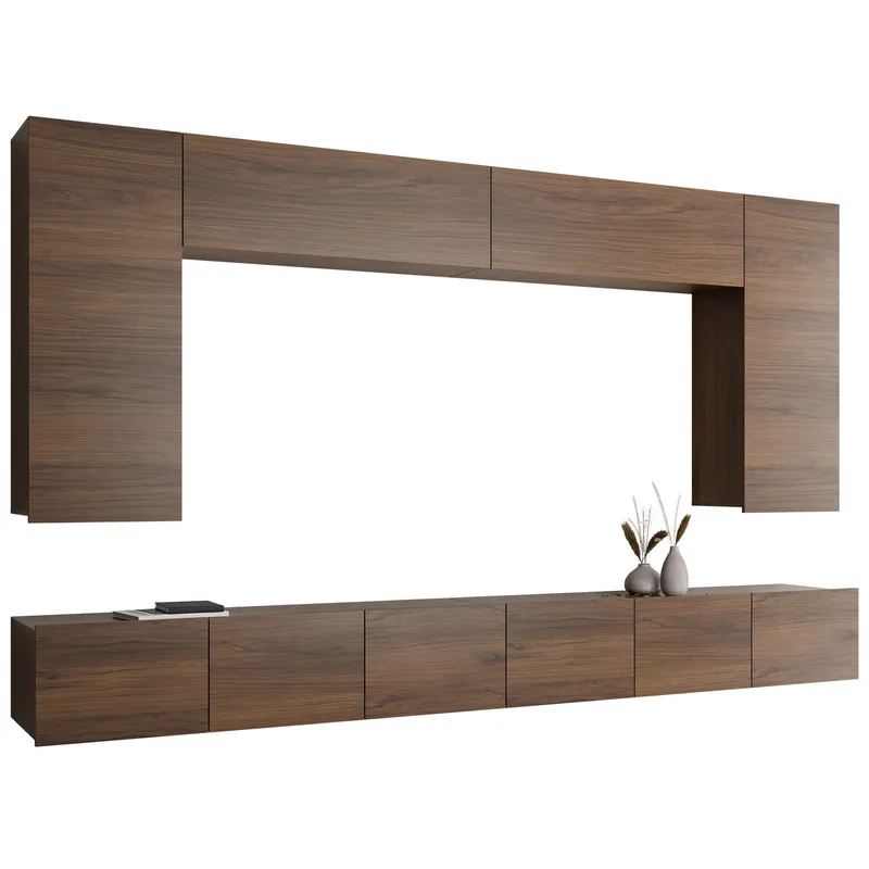 Tessan Tv väggenhet - brun - Möbler - Vardagsrum - Tv-möbler & mediamöbler - Tv-möbelset