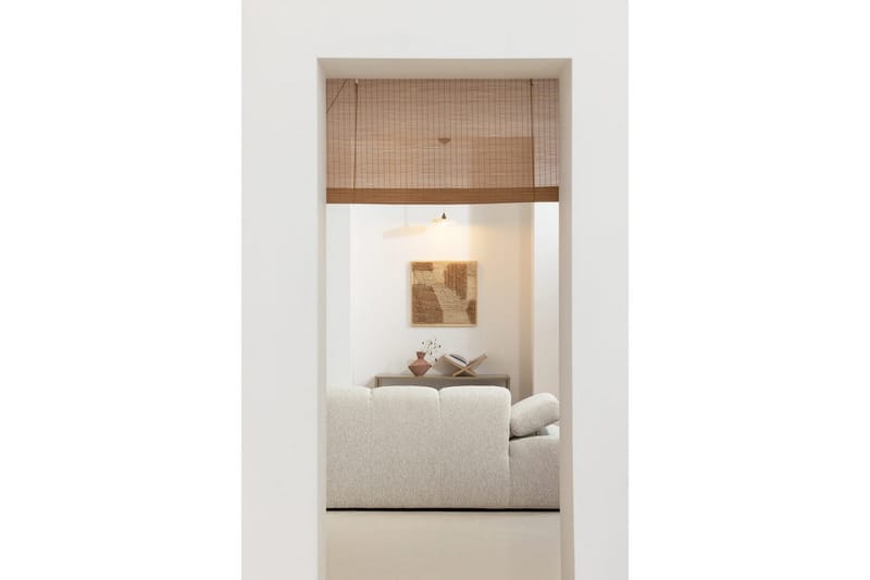 Teun Golvstående TV-bänk 120 cm i Metall - Beige - Möbler - Vardagsrum - Tv-möbler & mediamöbler - Tv-bänkar