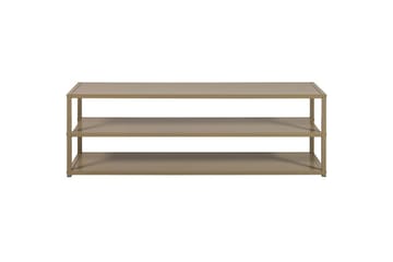 Teun Golvstående TV-bänk 120 cm i Metall - Beige - Möbler - Vardagsrum - Tv-möbler & mediamöbler - Tv-bänkar