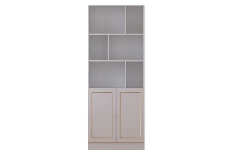 Thyrel Bokhylla 70 cm i Målat Trä, Vit