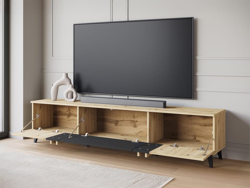 Torvos Tv-bänk 180 cm - Beige - Möbler - Vardagsrum - Tv-möbler & mediamöbler - Tv-bänkar