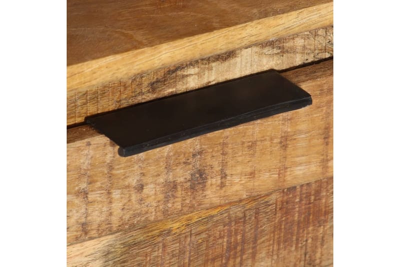 TV-bänk 110x30x40 cm grovt mangoträ - Brun - Möbler - Vardagsrum - Tv-möbler & mediamöbler - Tv-bänkar