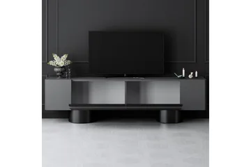 TV-bänk Antracit / Svart - Antracit / Svart - Möbler - Vardagsrum - Tv-möbler & mediamöbler - Tv-bänkar