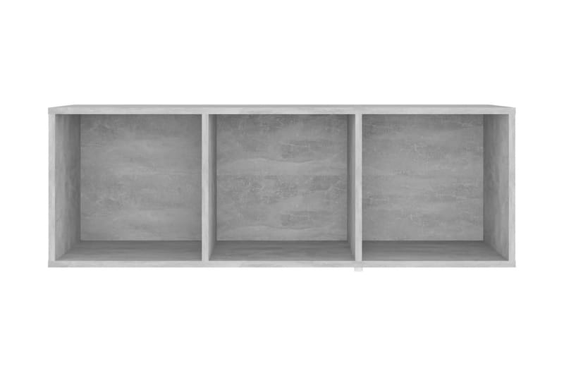 TV-bänk betonggrå 107x35x37 cm spånskiva - Grå - Möbler - Vardagsrum - Tv-möbler & mediamöbler - Tv-bänkar