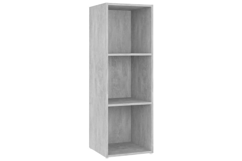 TV-bänk betonggrå 107x35x37 cm spånskiva - Grå - Möbler - Vardagsrum - Tv-möbler & mediamöbler - Tv-bänkar
