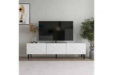 TV-bänk Botswana Vit - Vit - Möbler - Vardagsrum - Tv-möbler & mediamöbler - Tv-bänkar