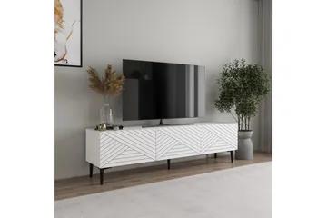 TV-bänk Botswana Vit - Vit - Möbler - Vardagsrum - Tv-möbler & mediamöbler - Tv-bänkar