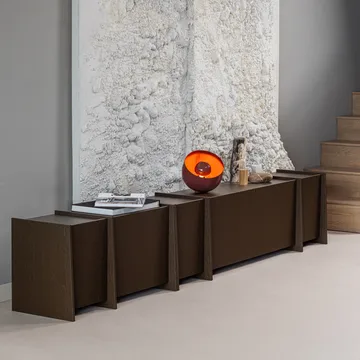 Tv-bänk Brock 102 cm - Mellanbrun - Möbler - Vardagsrum - Tv-möbler & mediamöbler - Tv-bänkar